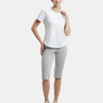 Jockey AW88 Women Super Combed Cotton Rich Relaxed Fit Solid Curved Hem Styled Half Sleeve T-Shirt
